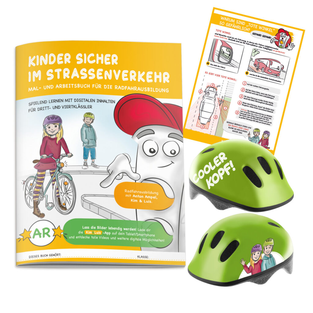 Buchcover "Kinder sicher im Straßenverkehr"