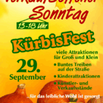 Plakat Kürbisfest Wörrstadt