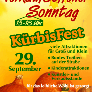 Plakat Kürbisfest Wörrstadt