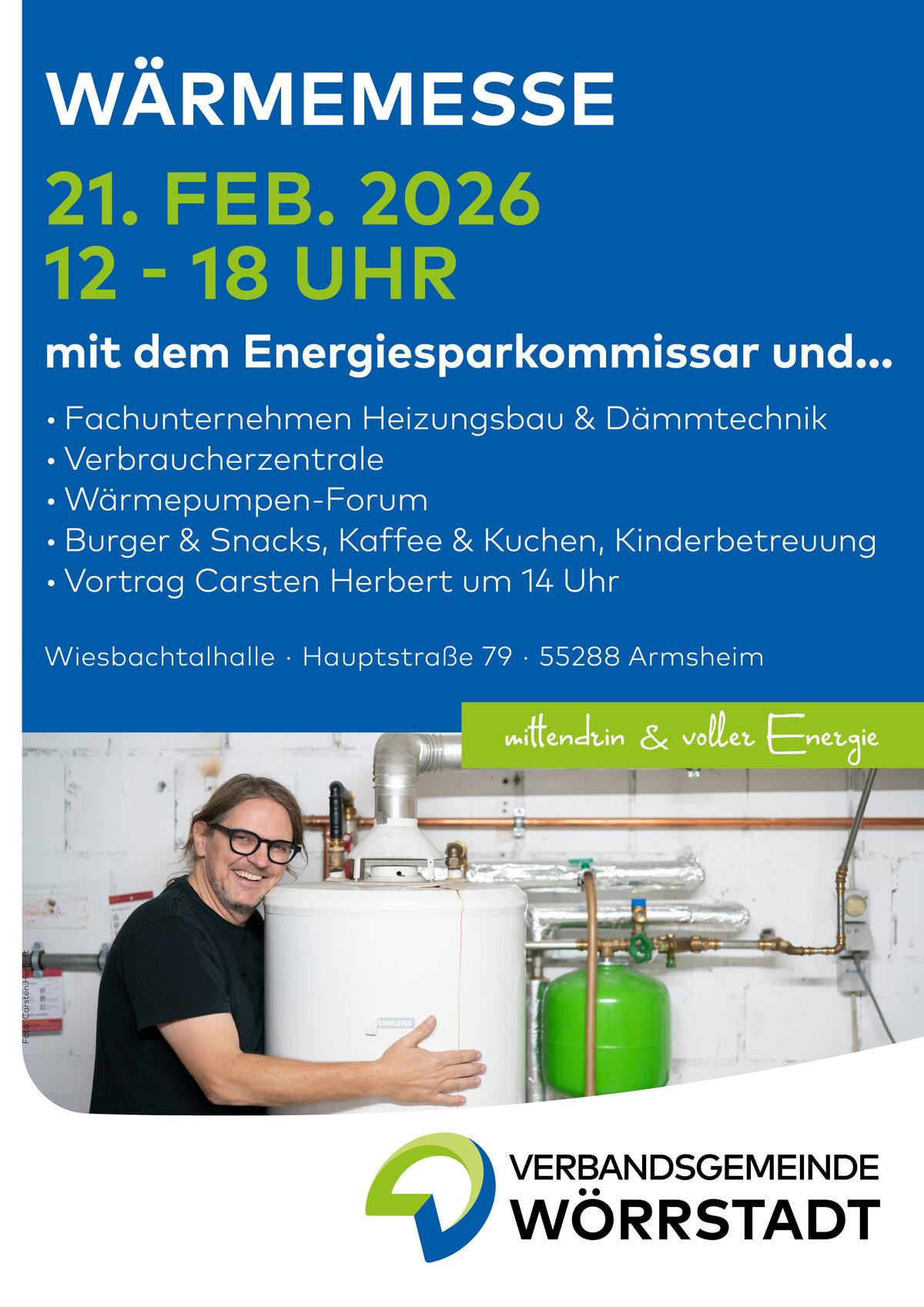 Wärmemesse in der Wiesbachtalhalle Armsheim